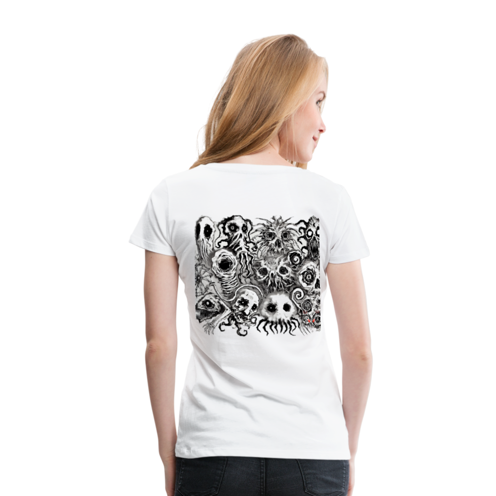 Woman T-Shirt Nightmare Veil Creatures - Weiß