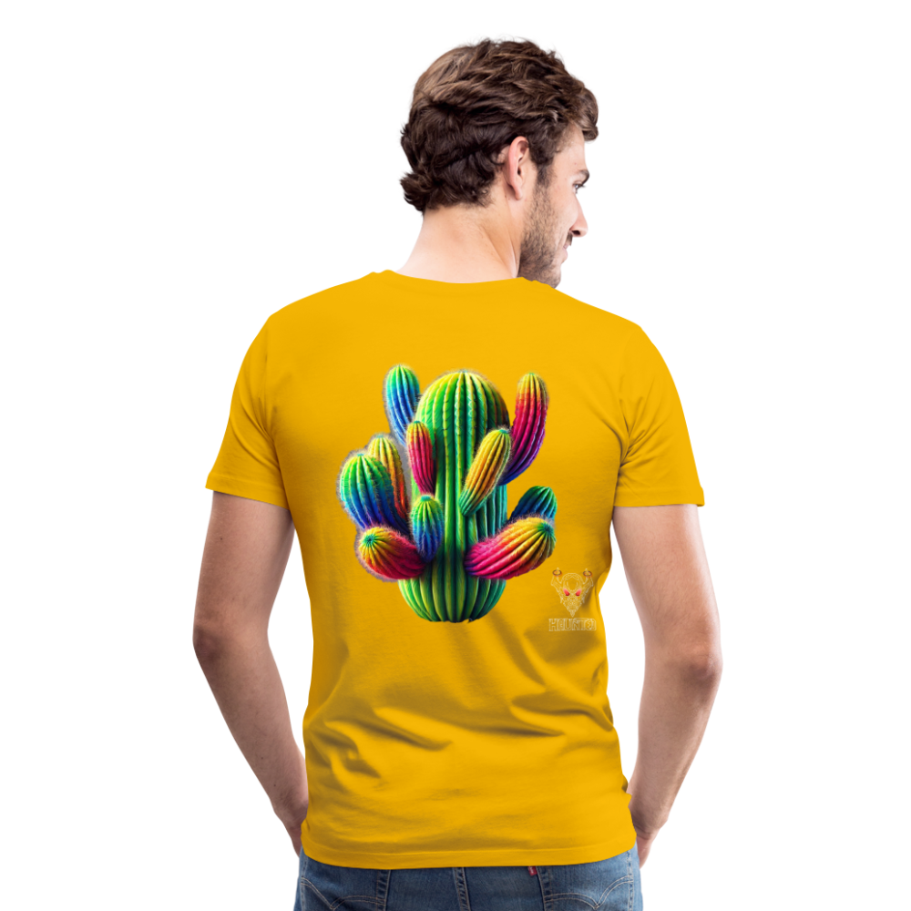 Männer Premium T-Shirt - Sonnengelb