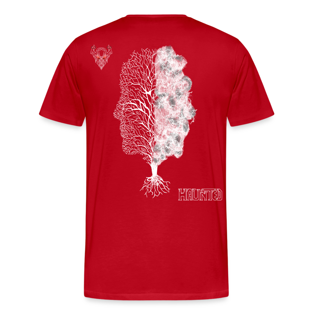 Man T-Shirt Dead or Alive - Rot