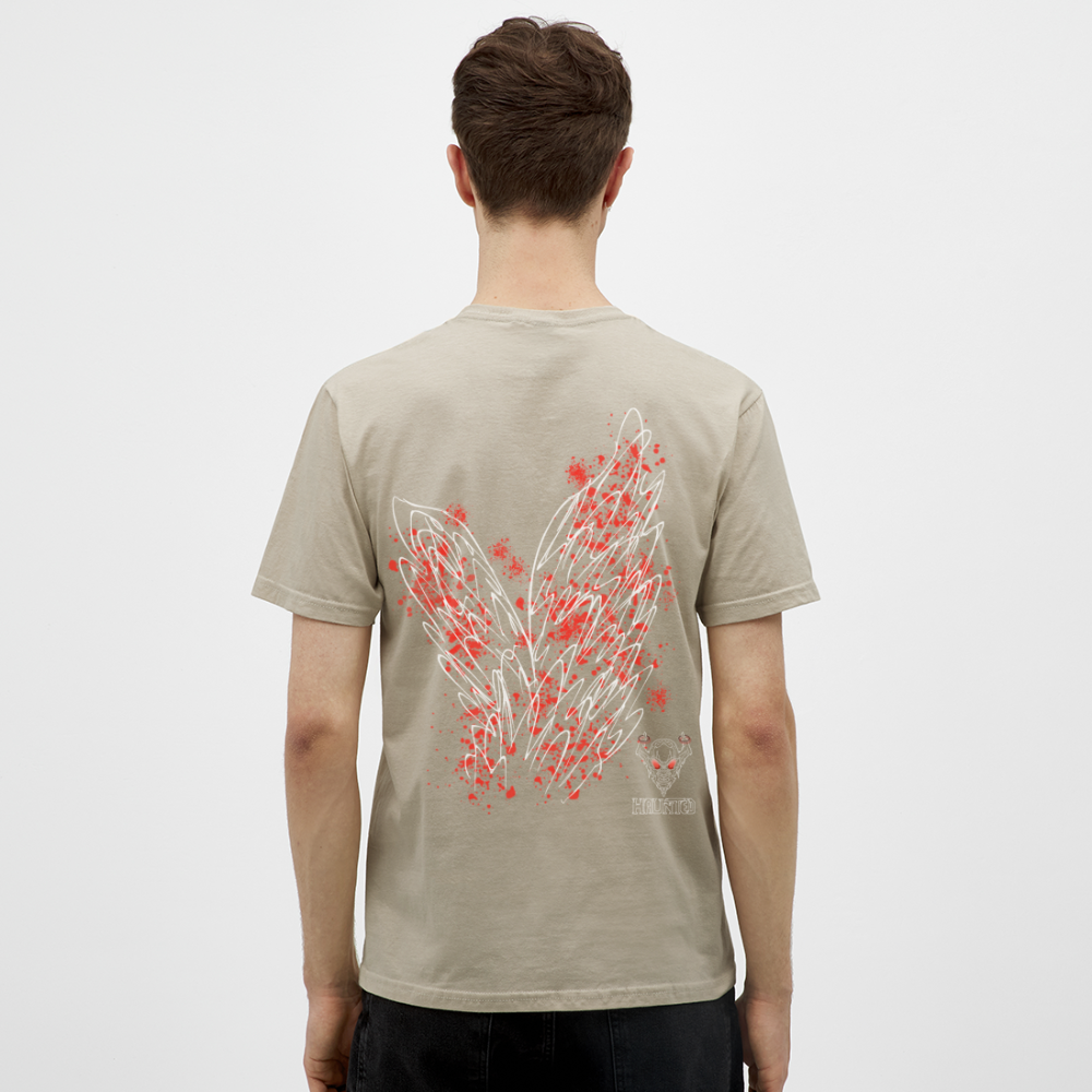Men T-Shirt Red Wings - Sandbeige