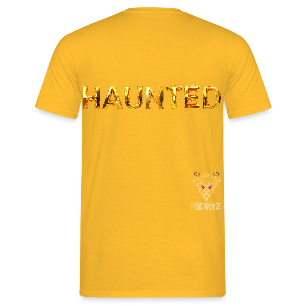 Men T-Shirt Molten Gold Luxe - Gelb