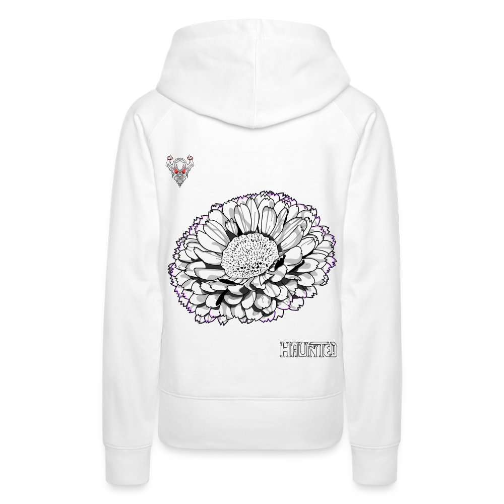 Woman Hoodie Calendula - Weiß