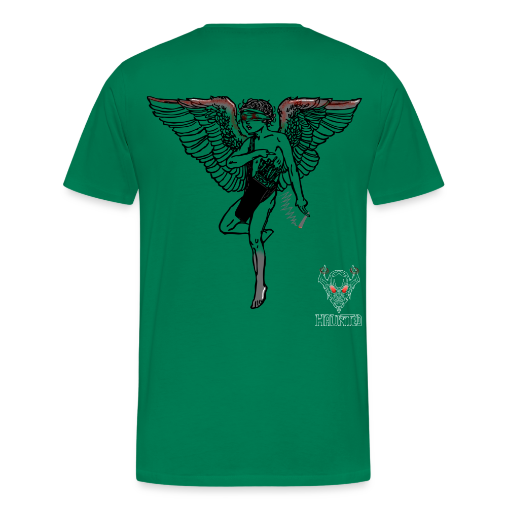 Men T-Shirt Angel bloody - Kelly Green