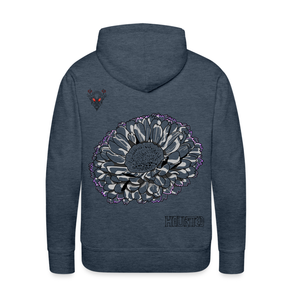 Man Hoodie Calendula - Jeansblau