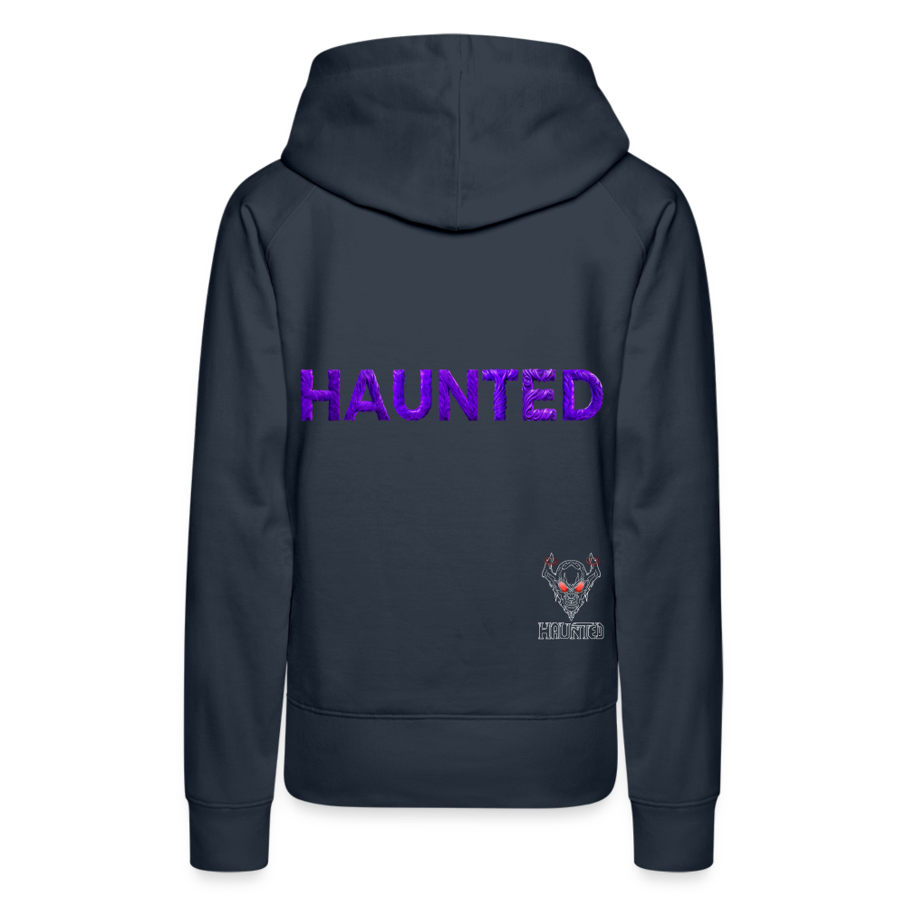 Women Hoodie Enchanted Velvet Mist - Navy