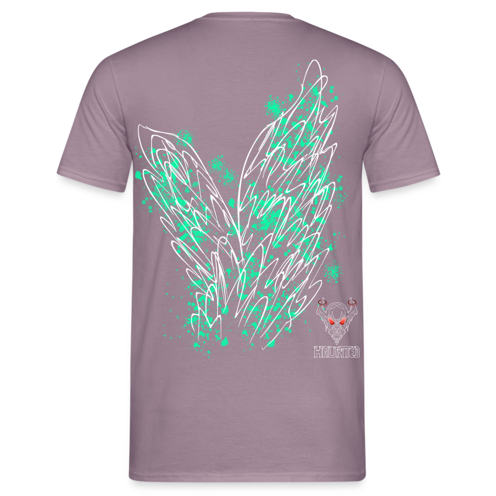 Men T-Shirt Turquoise Wings - Lilagrau