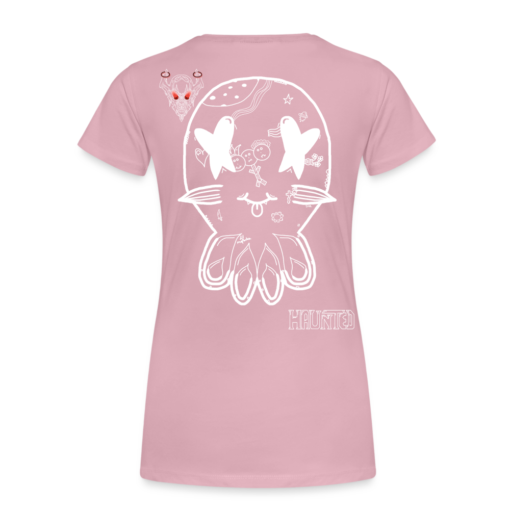Woman T-Shirt Ghost Doodle - Hellrosa