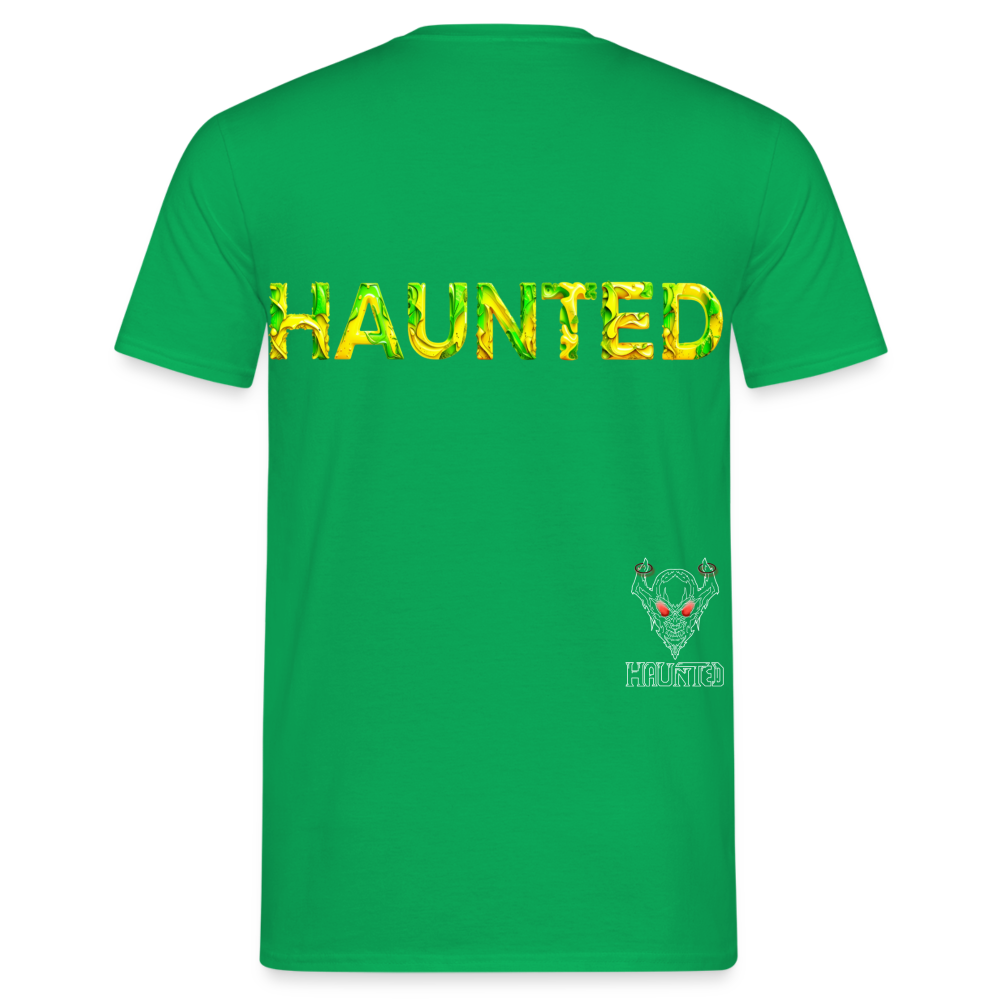 Men T-Shirt Citrus Jungle Splash - Kelly Green