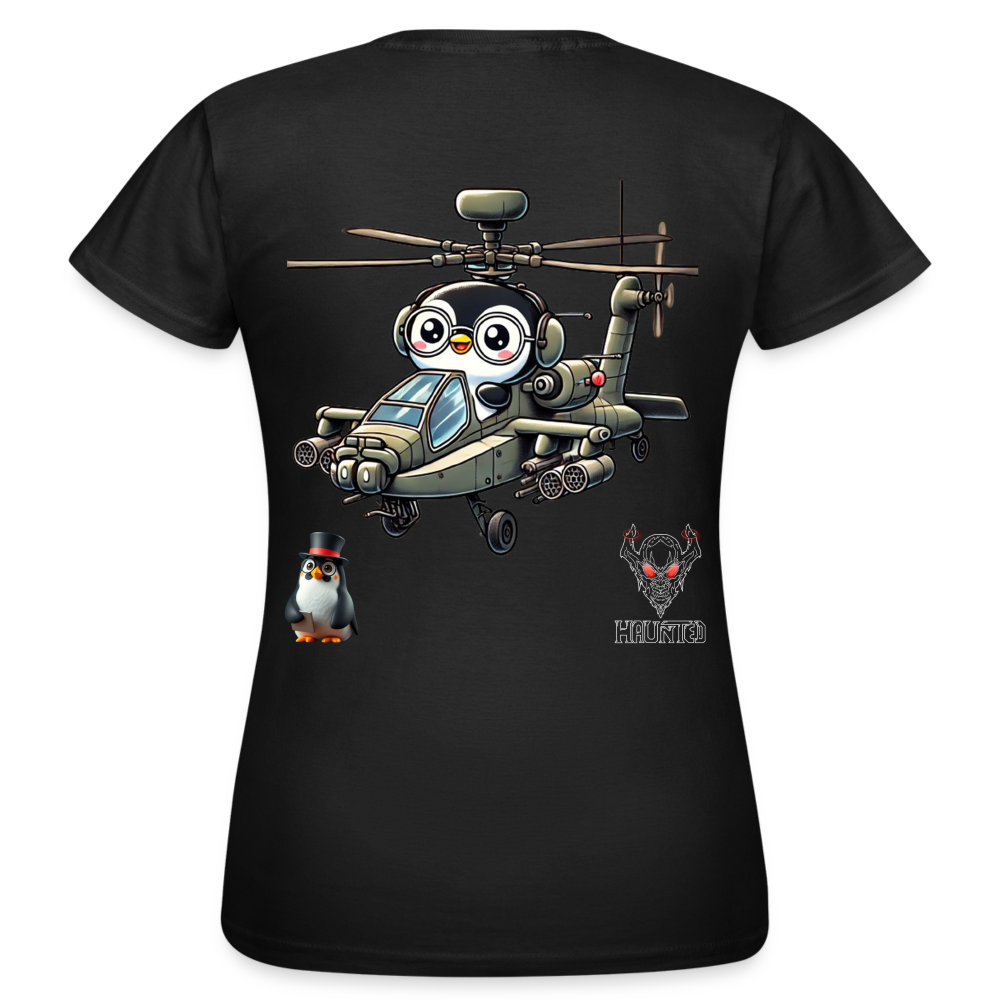 Women T-Shirt KasPenguin in Apache - Schwarz