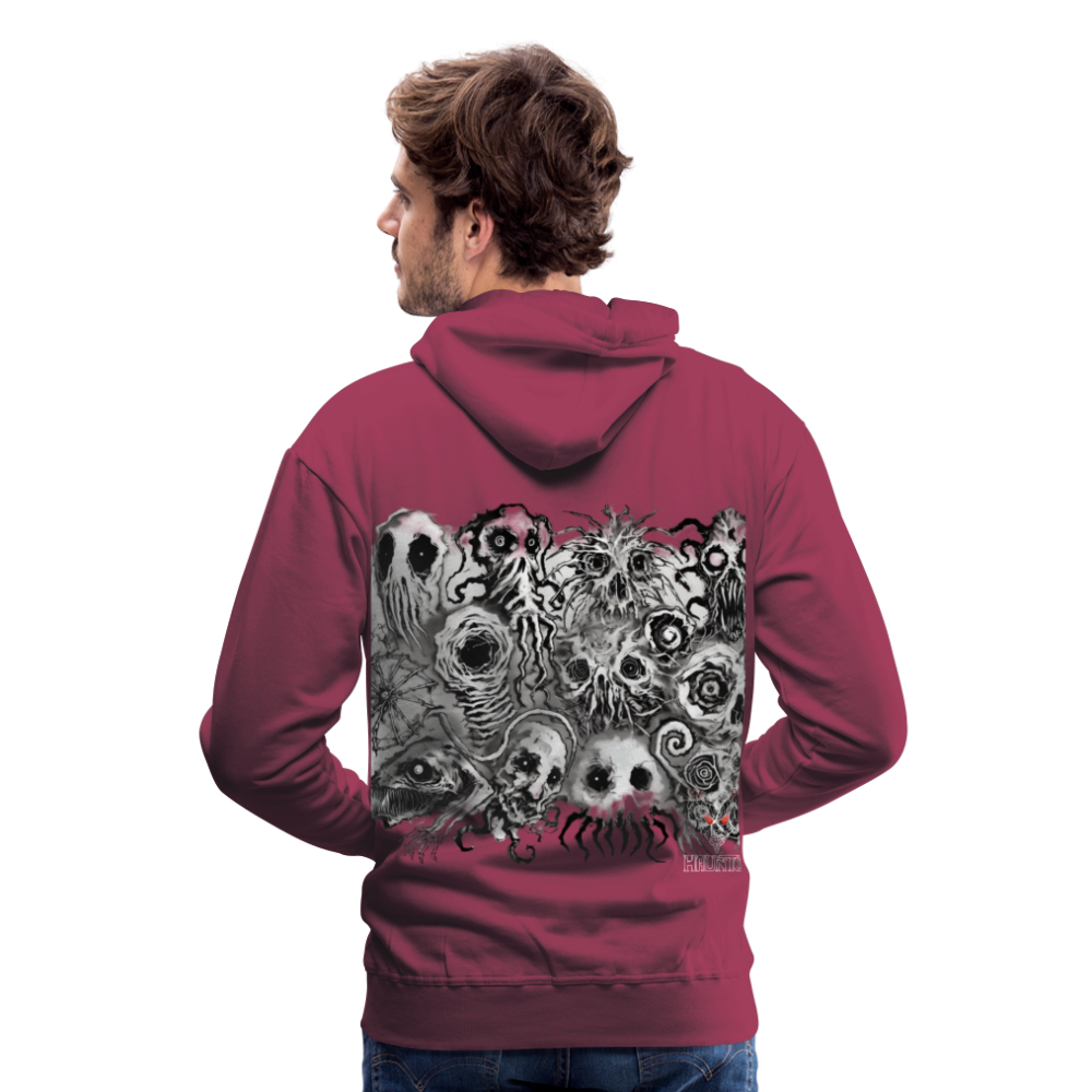 Men Hoodie Nightmare Veil Creatures - Bordeaux