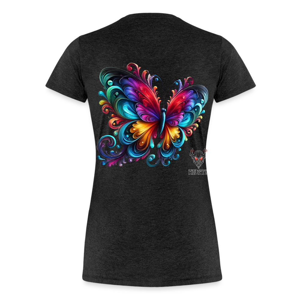Woman T-Shirt Radiant Butterfly Art - Anthrazit