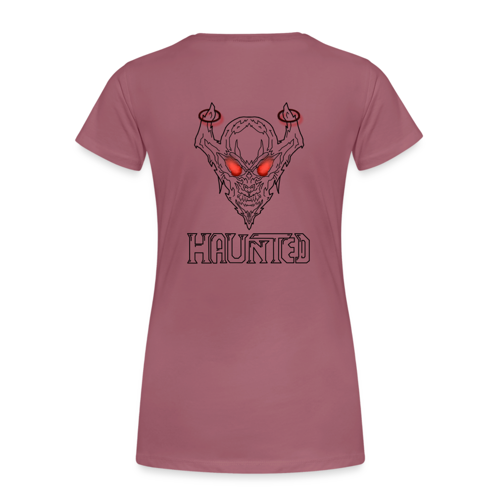 Women T-Shirt Deamon Black - Malve