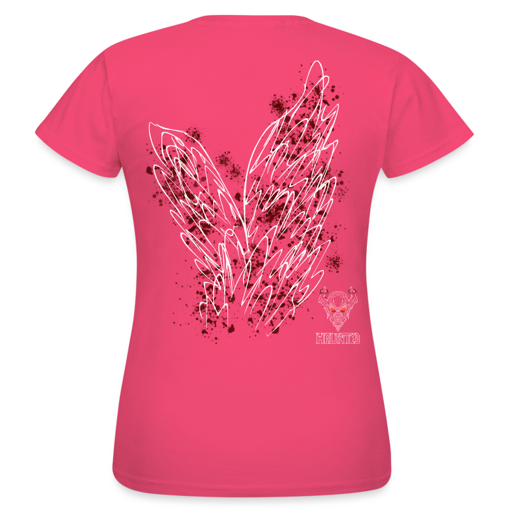 Women T-Shirt Dark Red Wings - Azalea