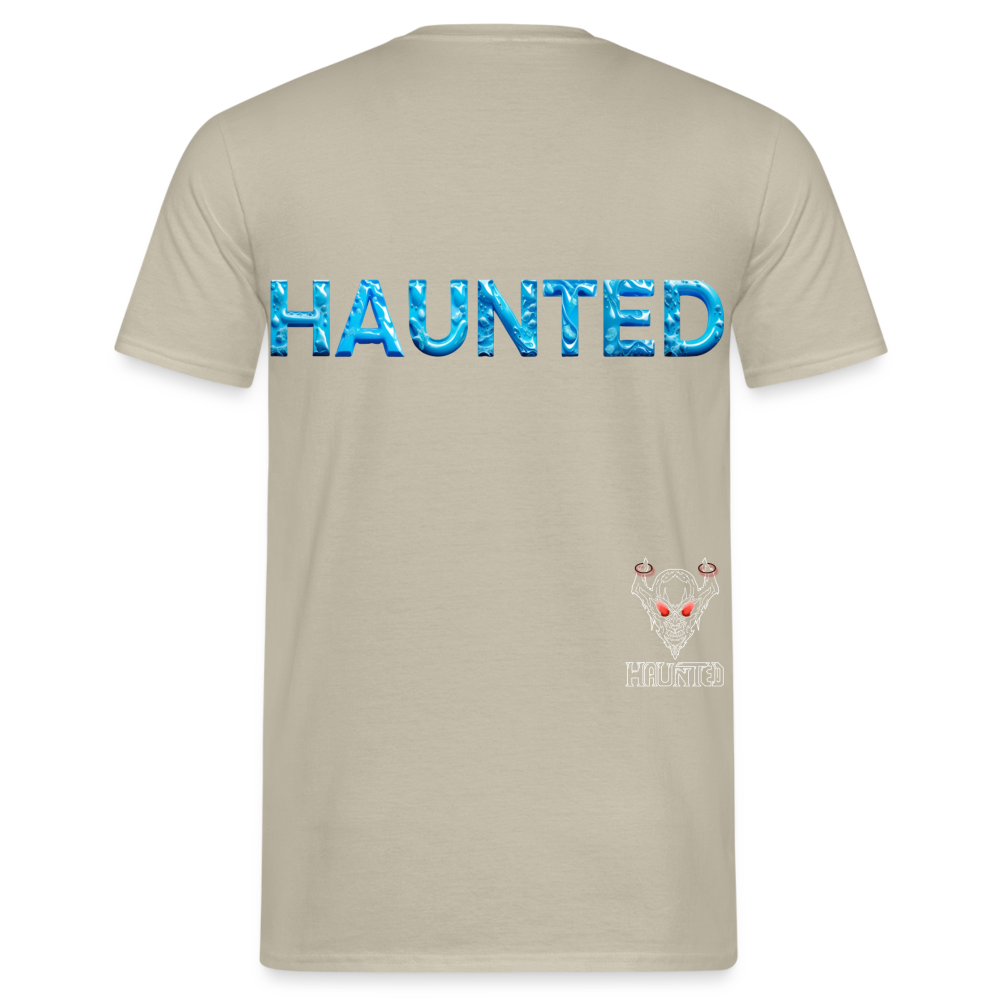 Men T-Shirt Aqua Spirit Flow - Sandbeige