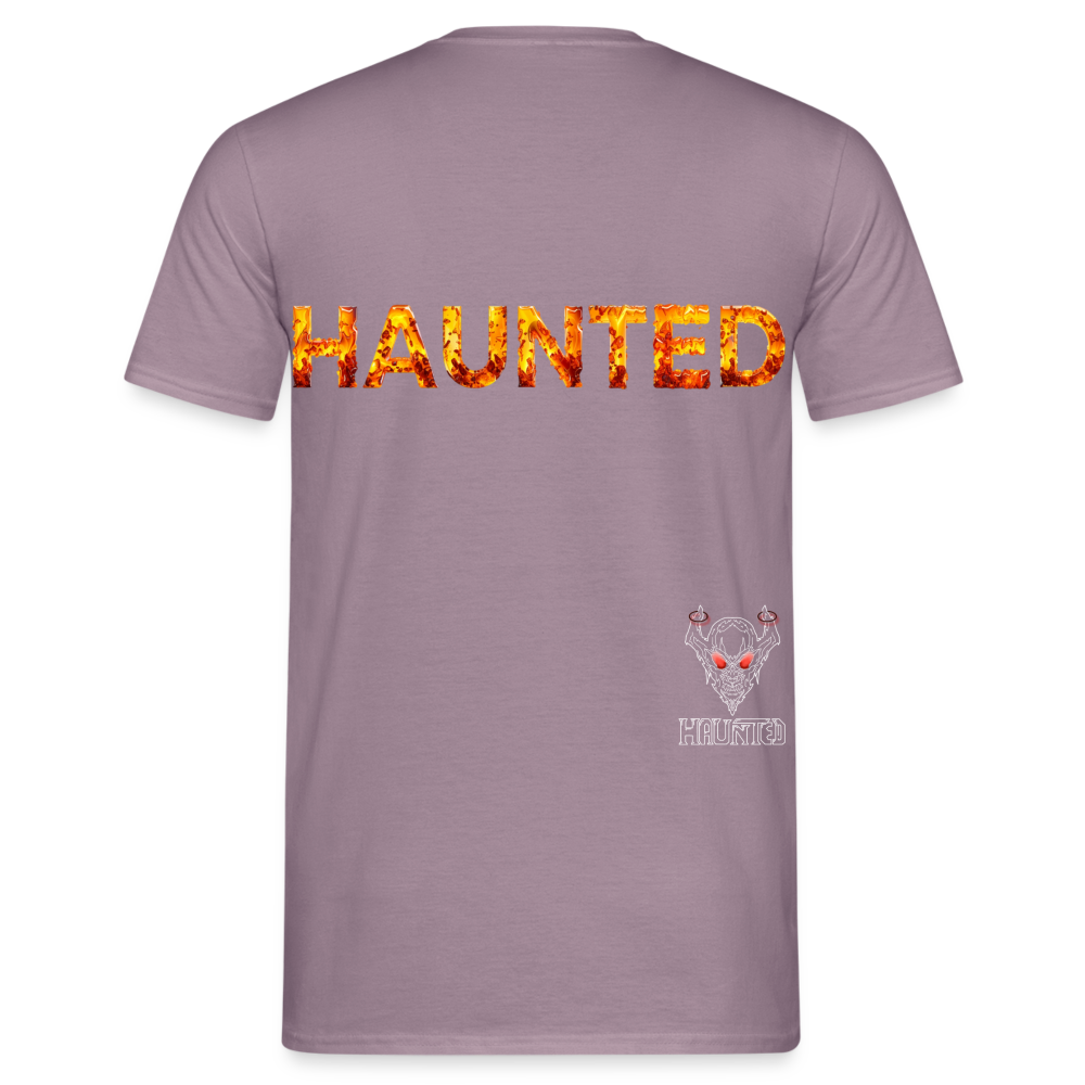 Men T-Shirt Amber Flame Essence - Lilagrau