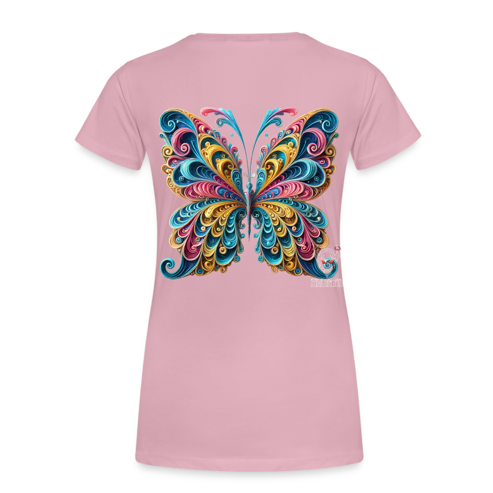Woman T-Shirt Whimsical Butterfly Harmony - Hellrosa