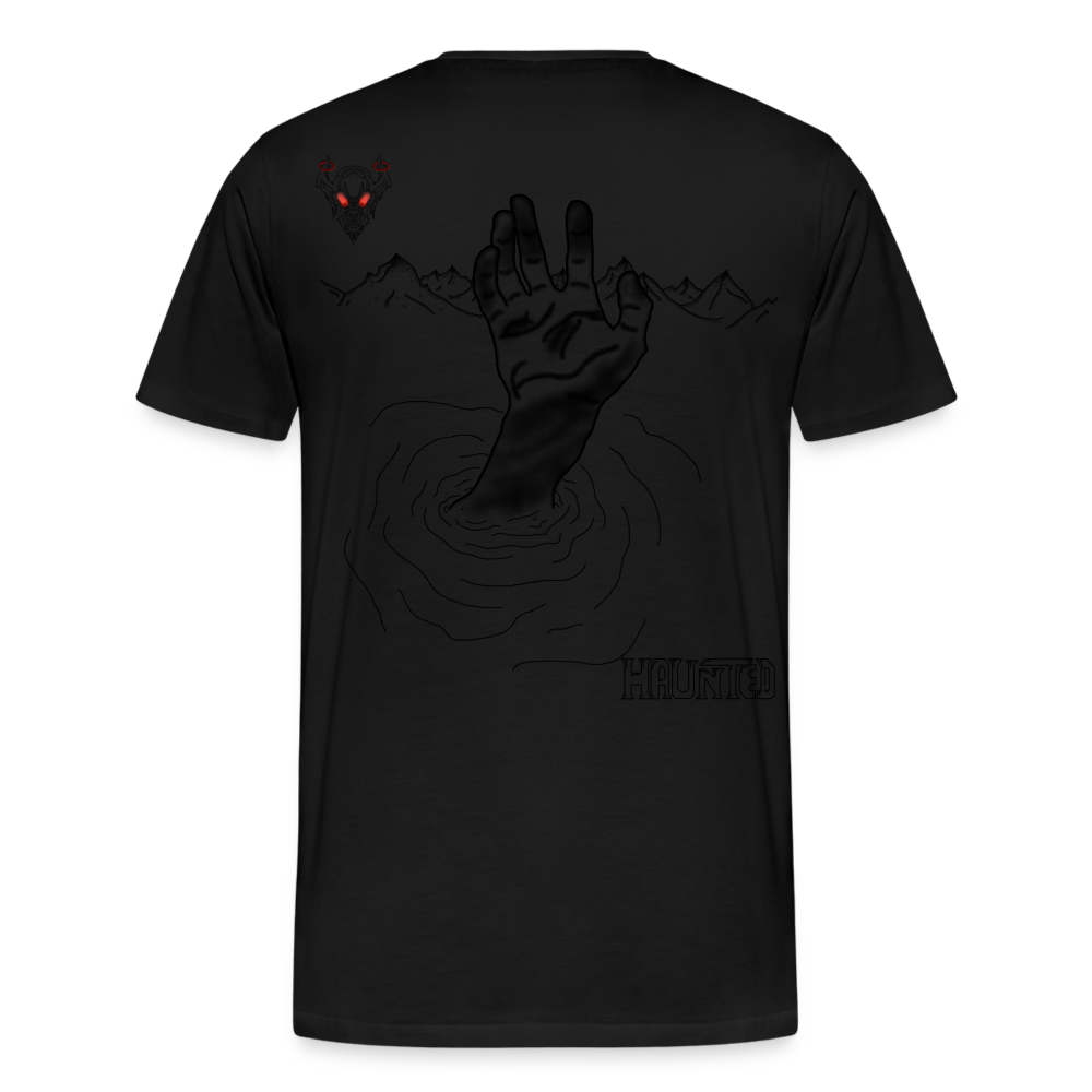 Man T-Shirt Drowning - Schwarz