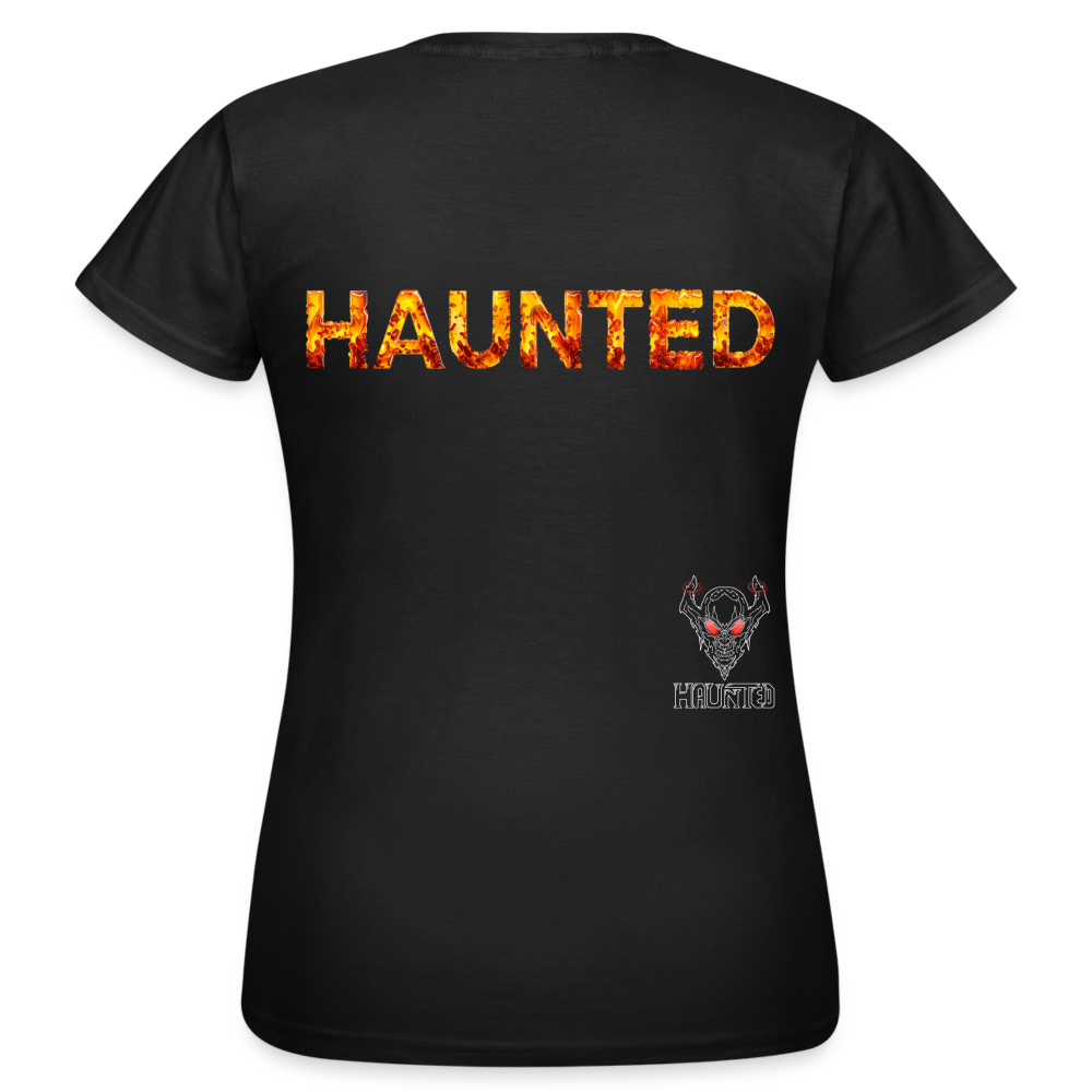 Women T-Shirt Amber Flame Essence - Schwarz