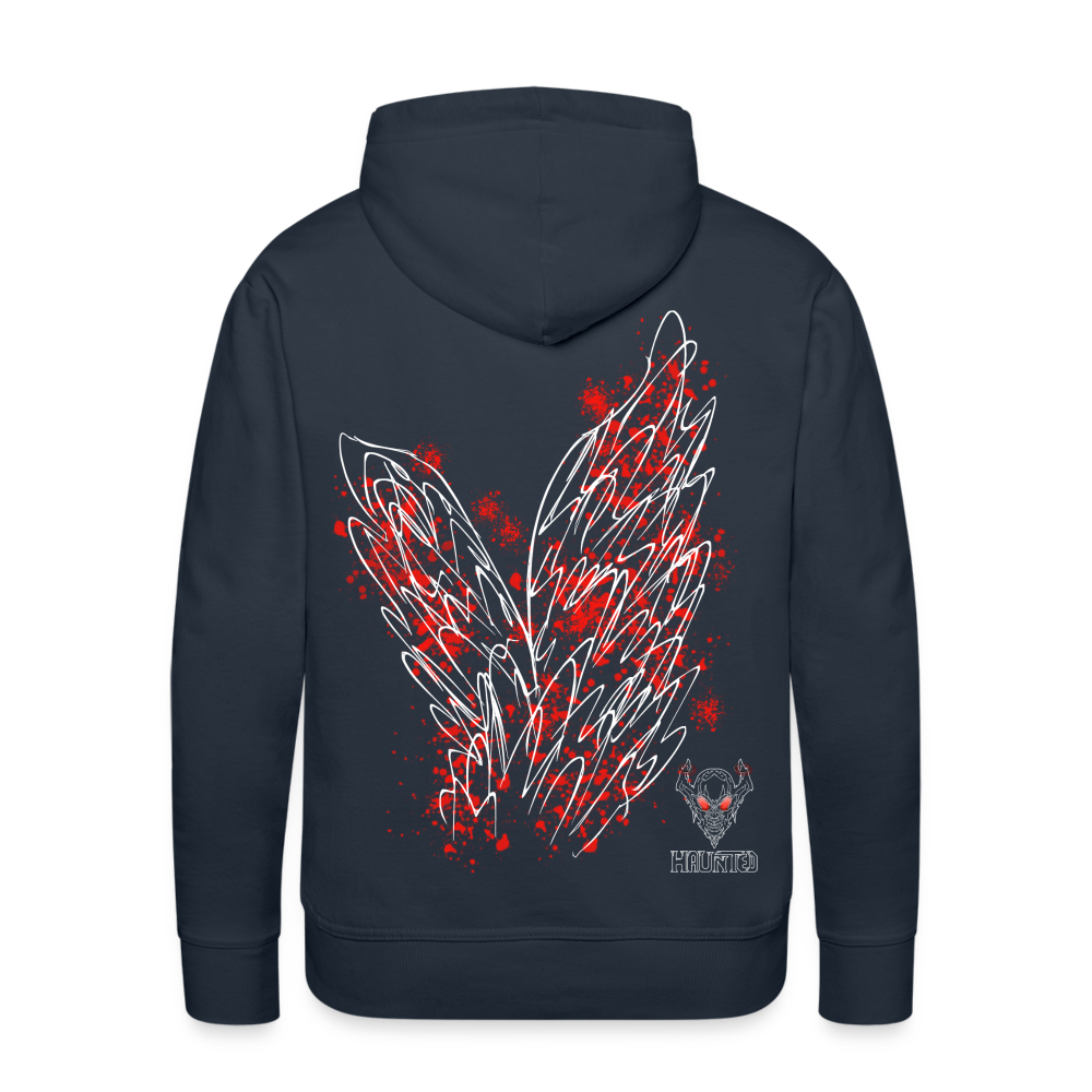 Men Hoodie Red Wings - Navy