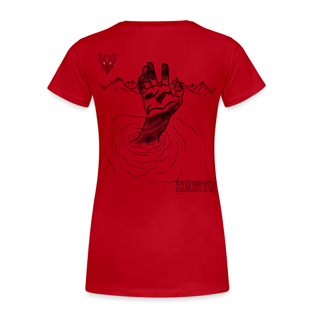 Woman T-Shirt Drowning - Rot
