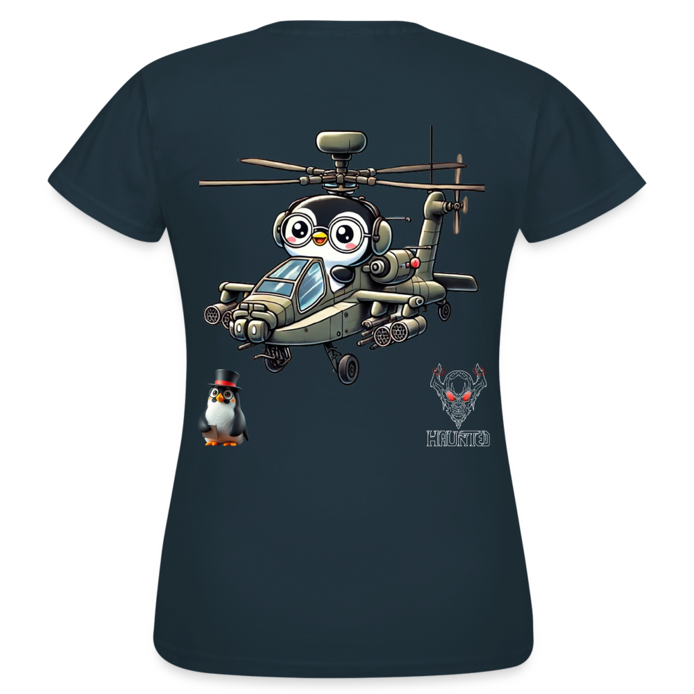 Women T-Shirt KasPenguin in Apache - Navy