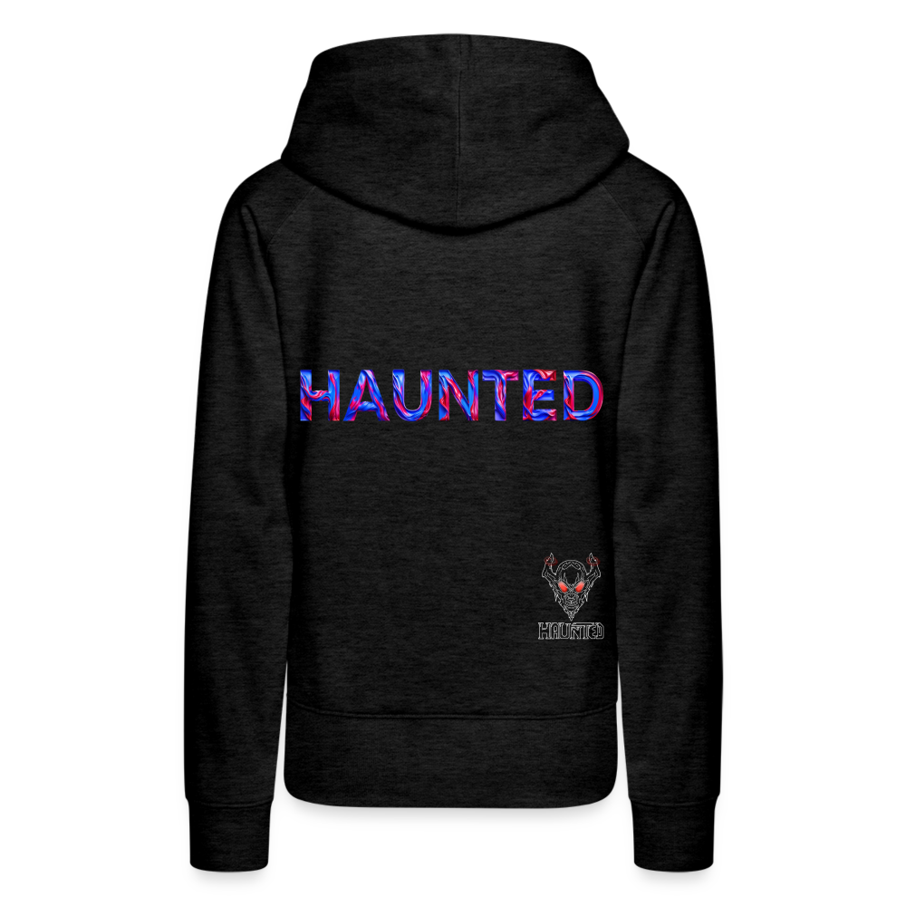 Women Hoodie Cosmic Flame Surge - Anthrazit