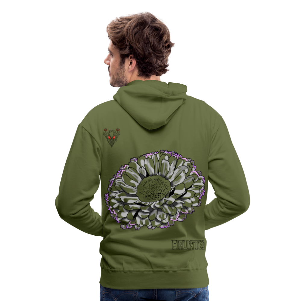 Man Hoodie Calendula Fade - Olivgrün