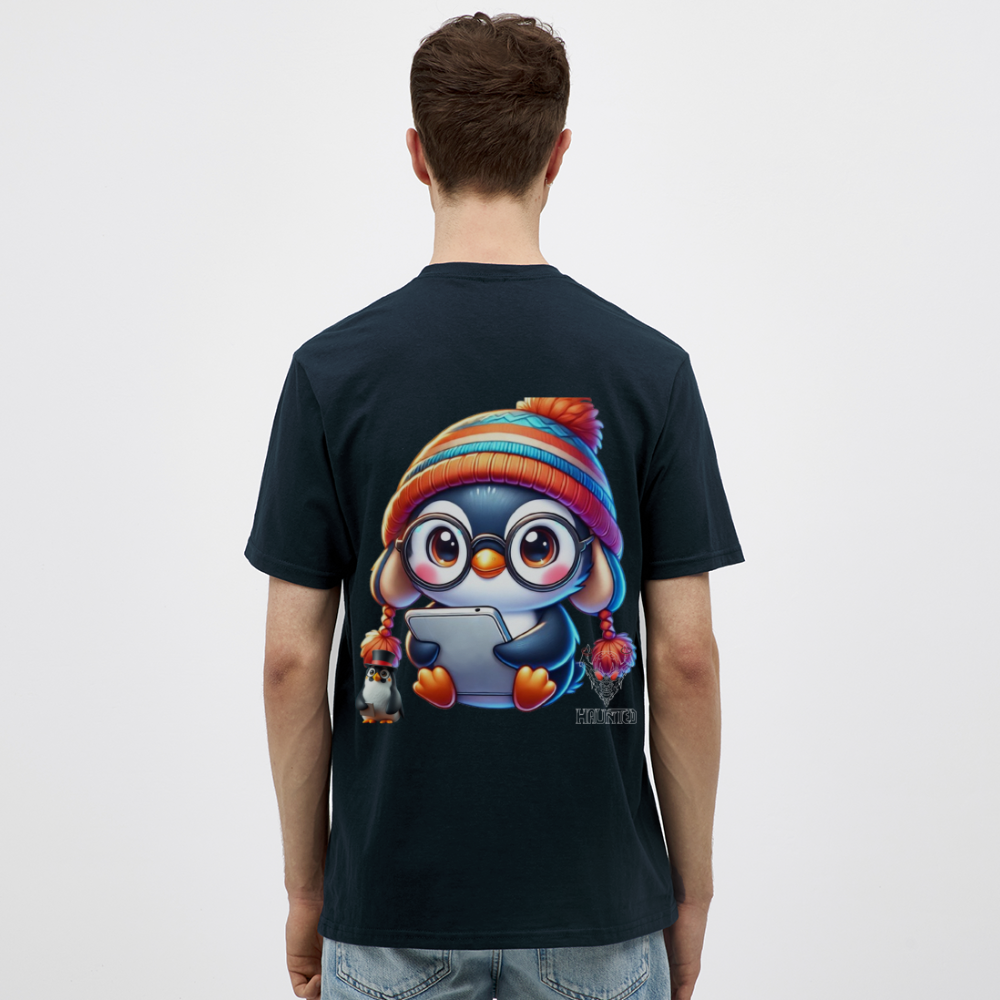 Men T-Shirt KasPenguin with Pad - Navy