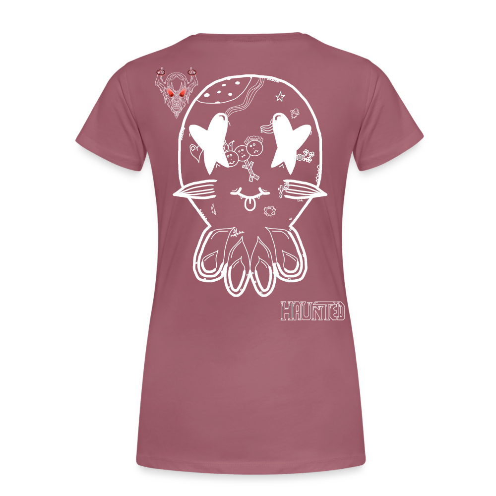 Woman T-Shirt Ghost Doodle - Malve