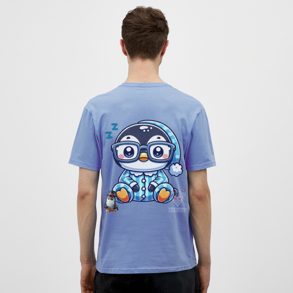 Men T-Shirt KasPenguin in Pyjama - carolina blue