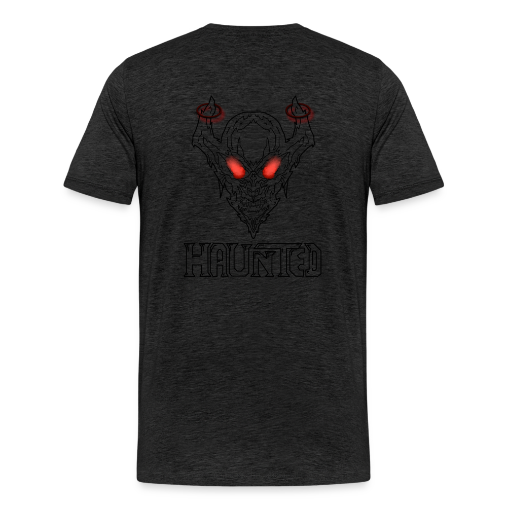 Men T-Shirt Deamon Black - Anthrazit