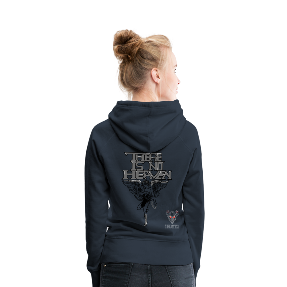 Woman Hoodie There Is No Heaven - Navy