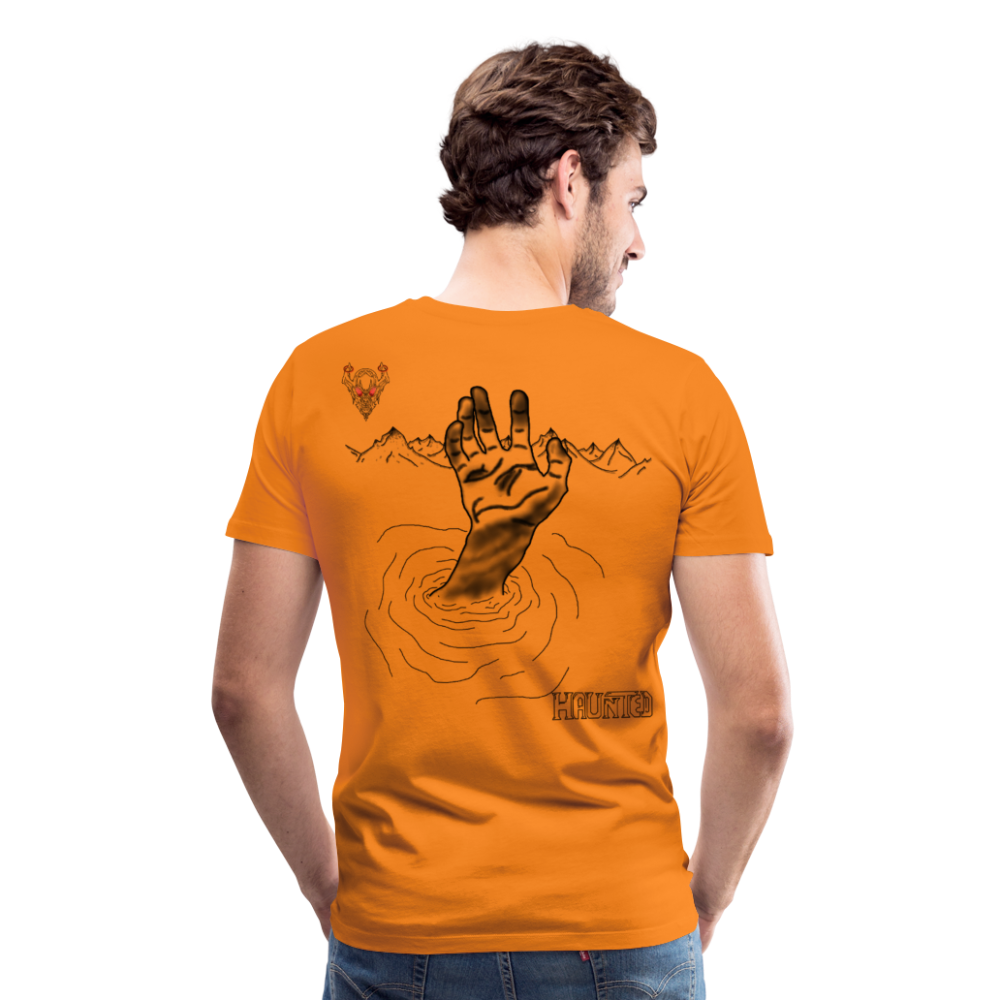 Man T-Shirt Drowning - Orange