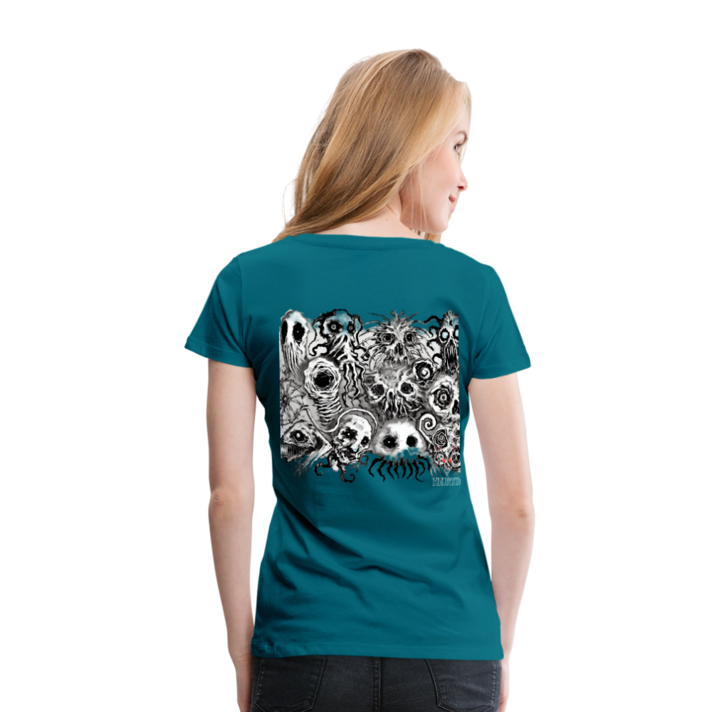 Woman T-Shirt Nightmare Veil Creatures - Divablau