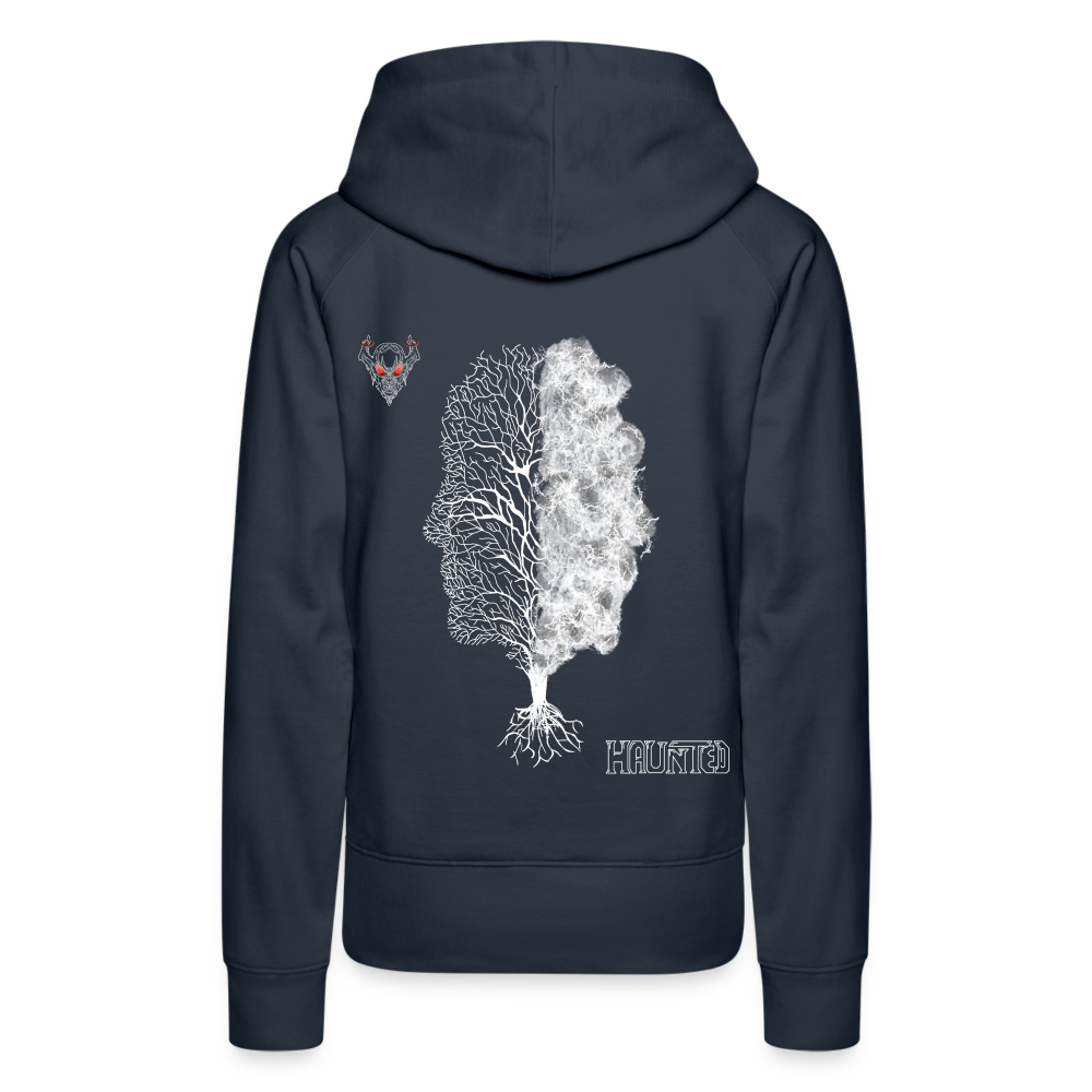 Woman Hoodie Dead or Alive - Navy