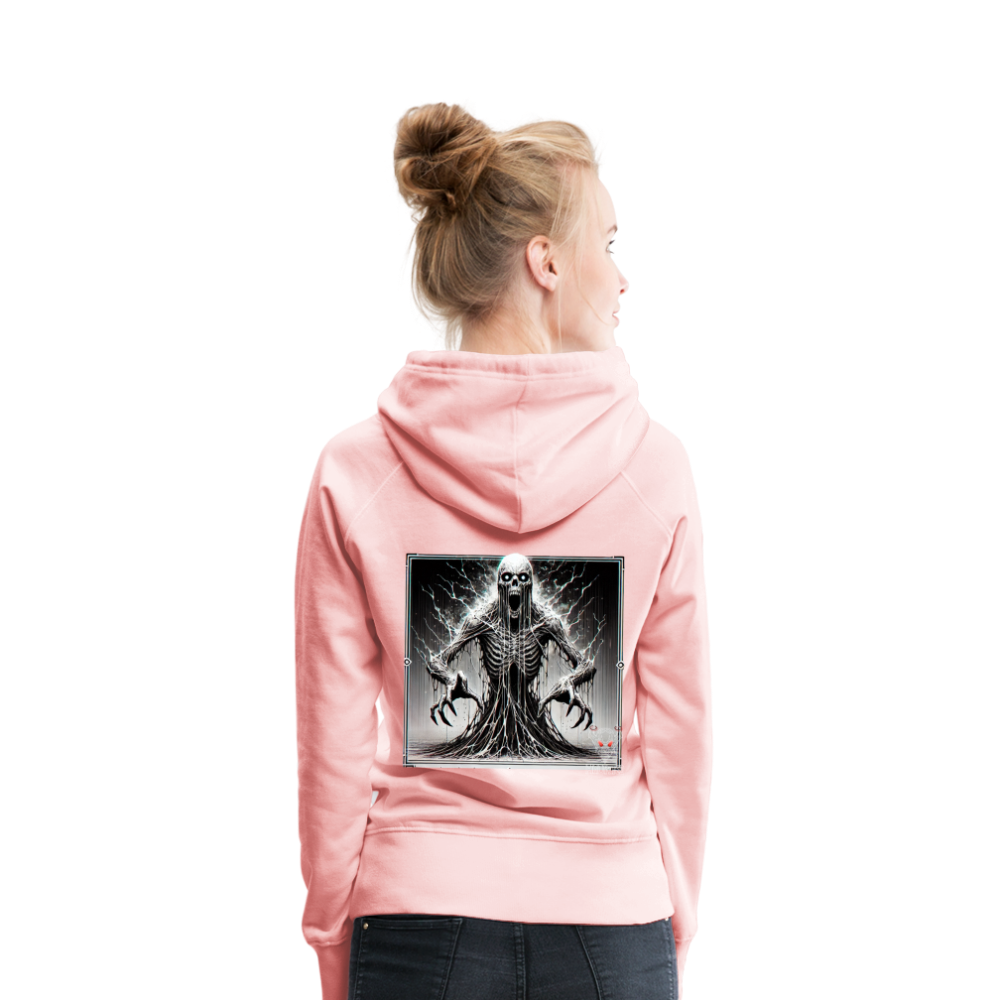 Woman Hoodie Ethereal Death Wraith - Kristallrosa