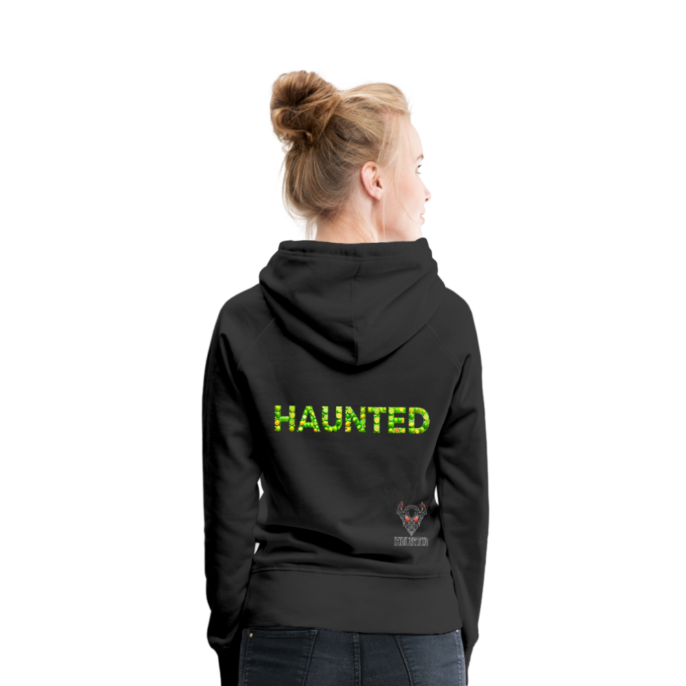 Women Hoodie Citrus Burst Splash - Schwarz