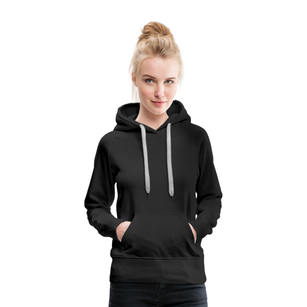 Women Hoodie Push Beyond Limits - Schwarz