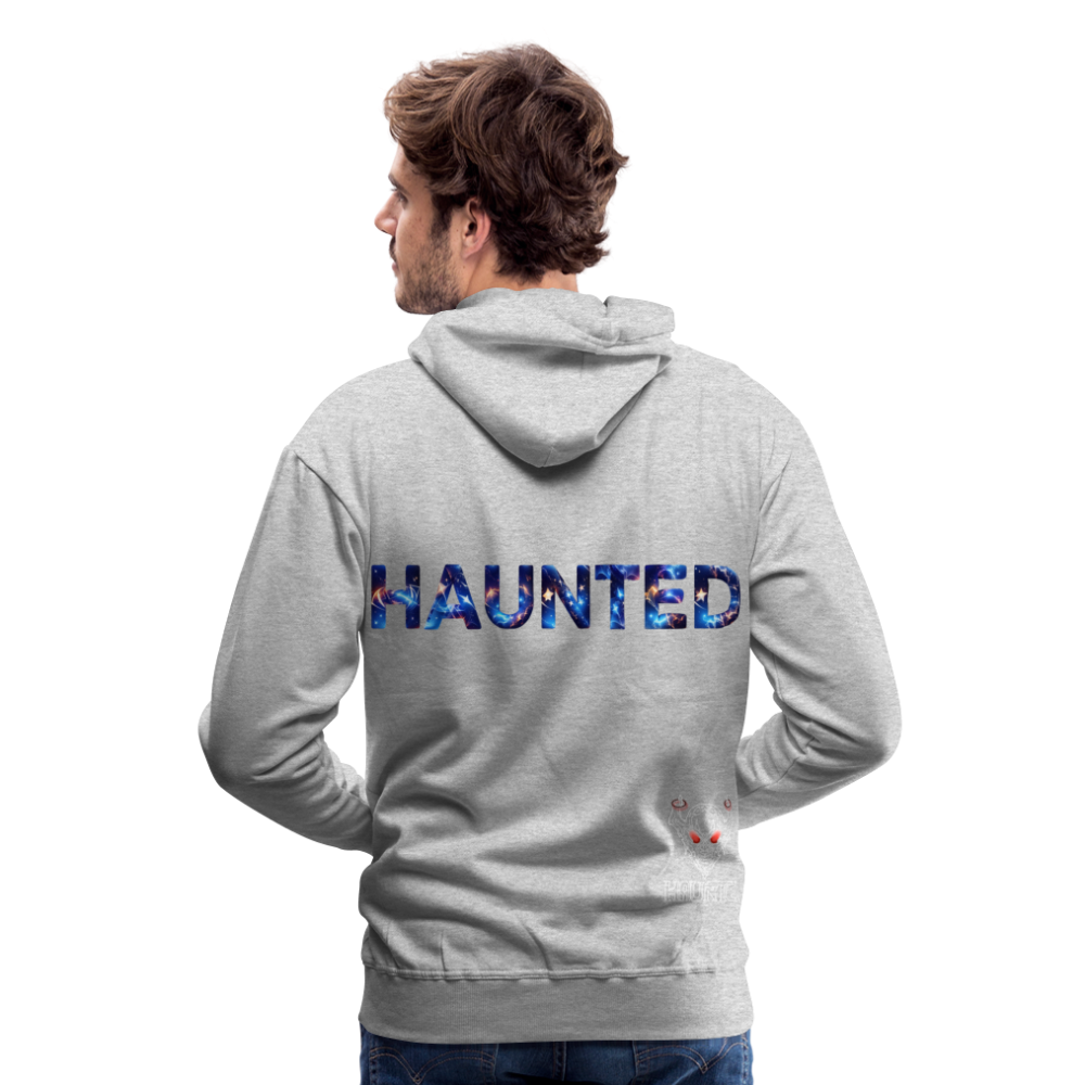 Men Hoodie Stellar Night Elixir - Grau meliert