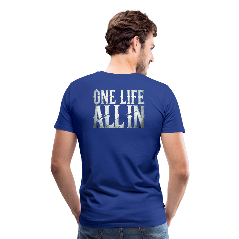 Women T-Shirt One Life All In - Königsblau