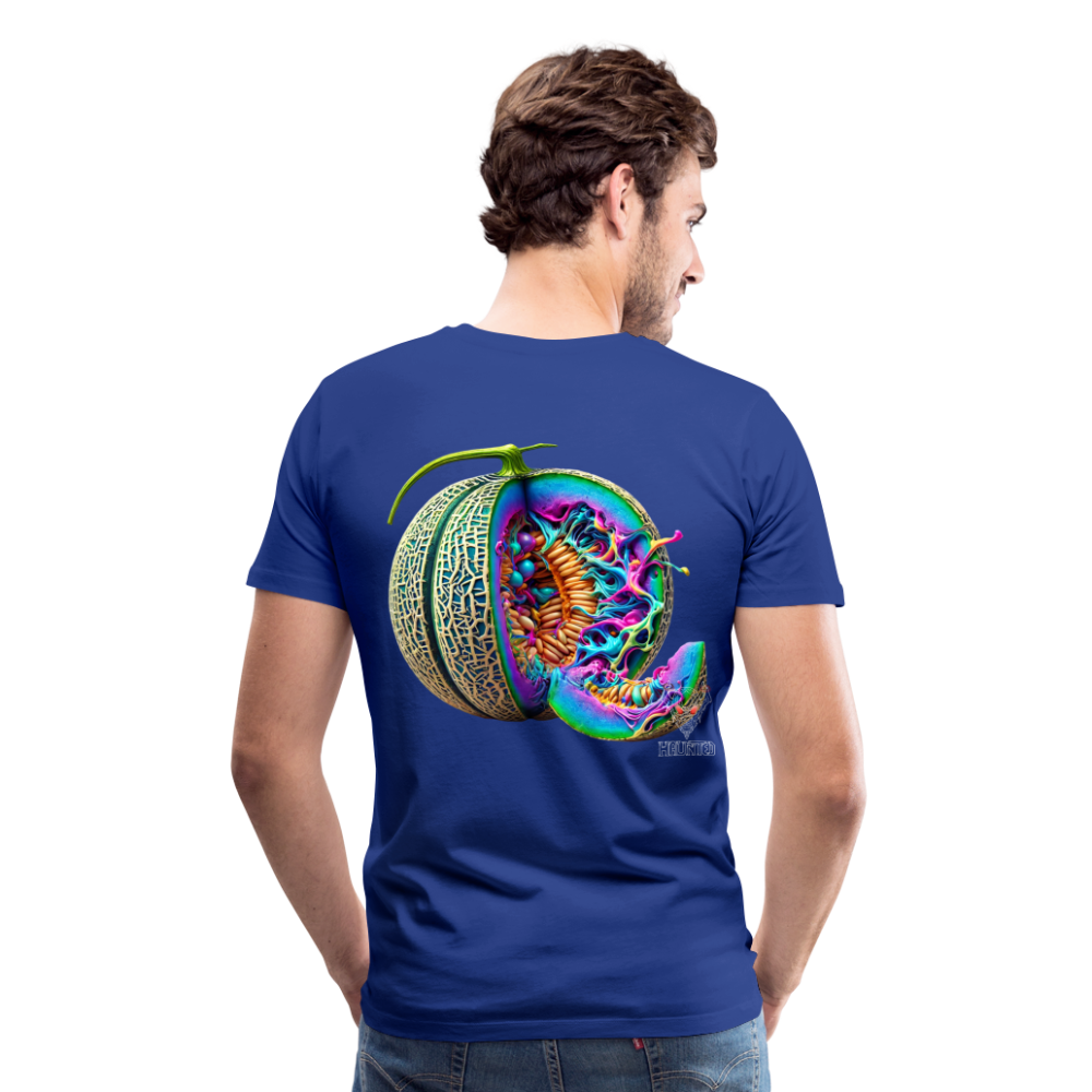 Men T-Shirt Neon Melon Art - Königsblau