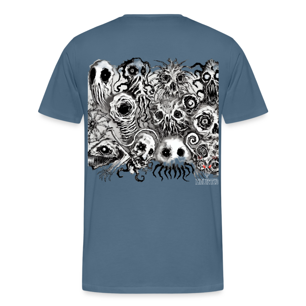 Men T-Shirt Nightmare Veil Creatures - Blaugrau