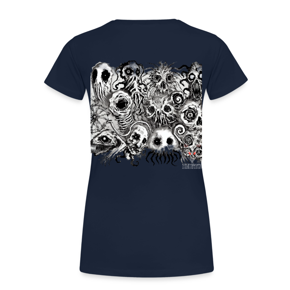 Woman T-Shirt Nightmare Veil Creatures - Navy