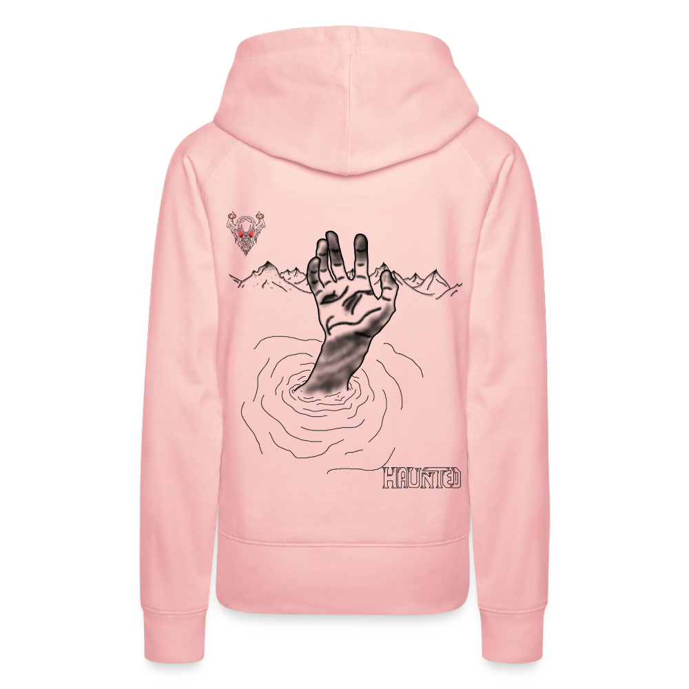 Woman Hoodie Drowning - Kristallrosa
