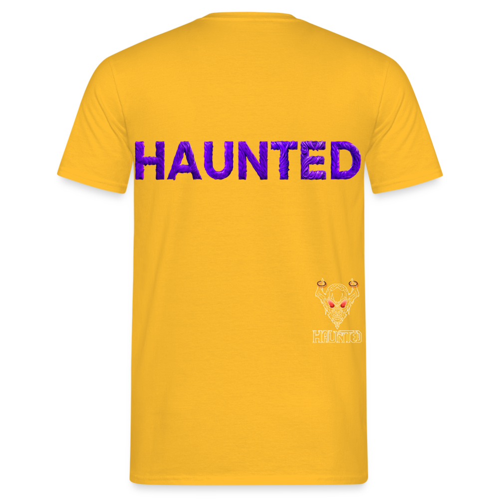 Men T-Shirt Enchanted Velvet Mist - Gelb