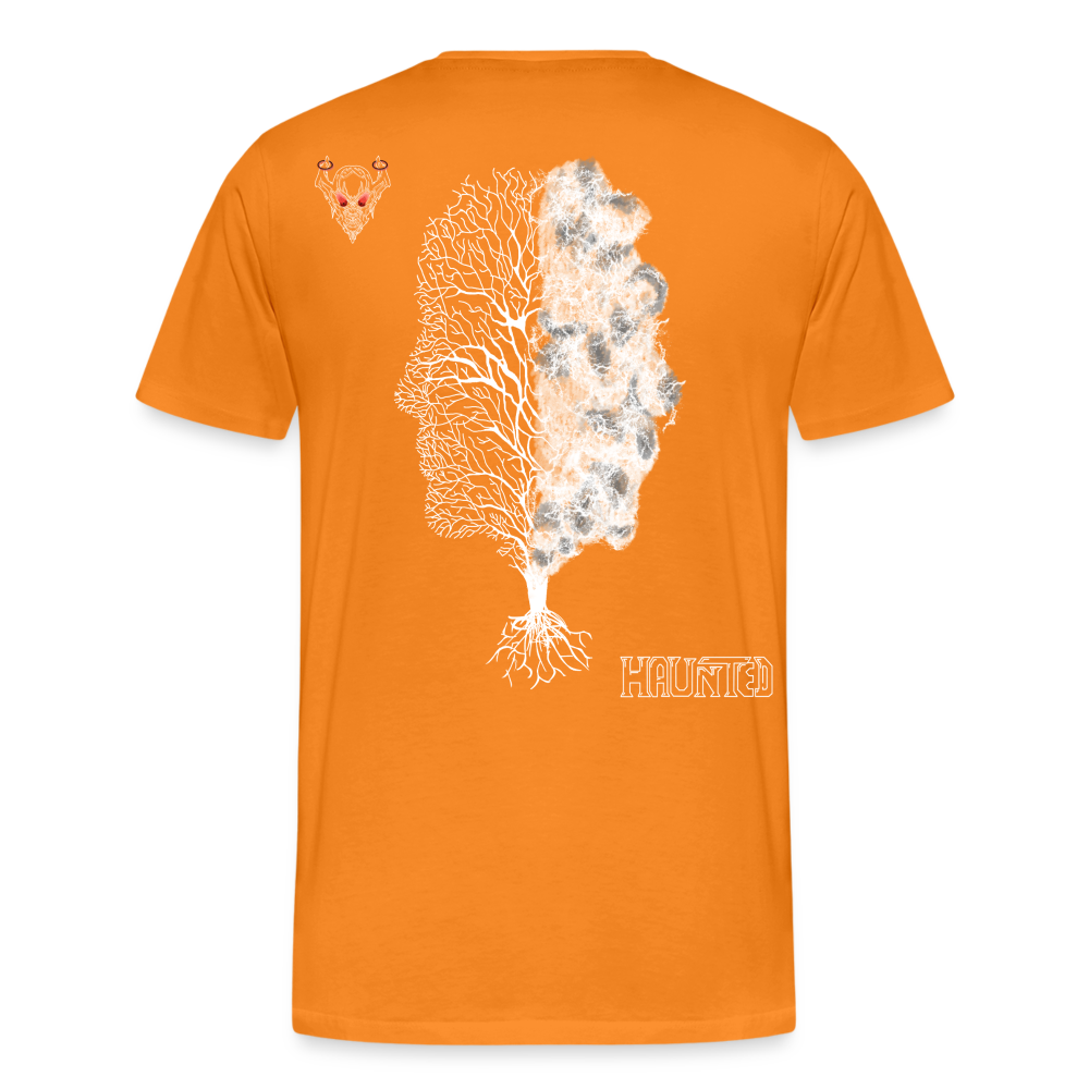 Man T-Shirt Dead or Alive - Orange