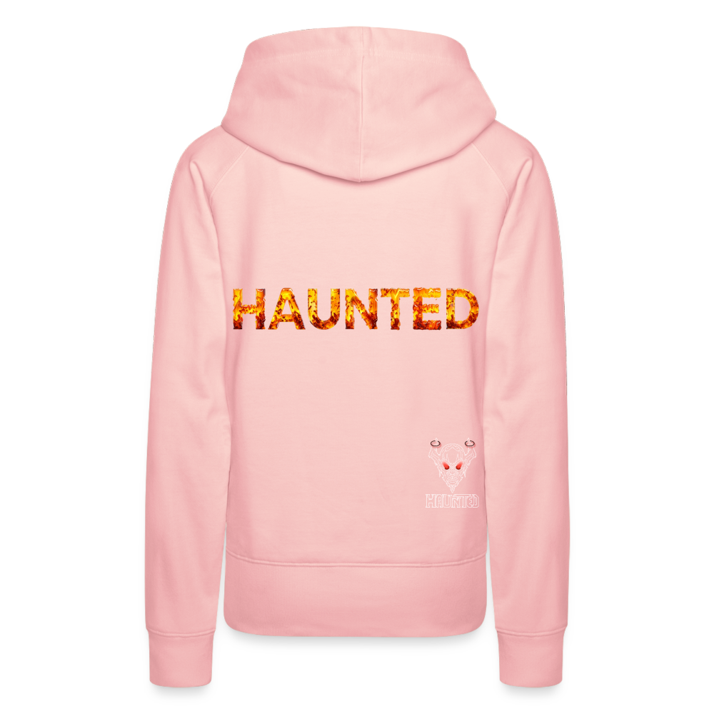 Women Hoodie Amber Flame Essence - Kristallrosa