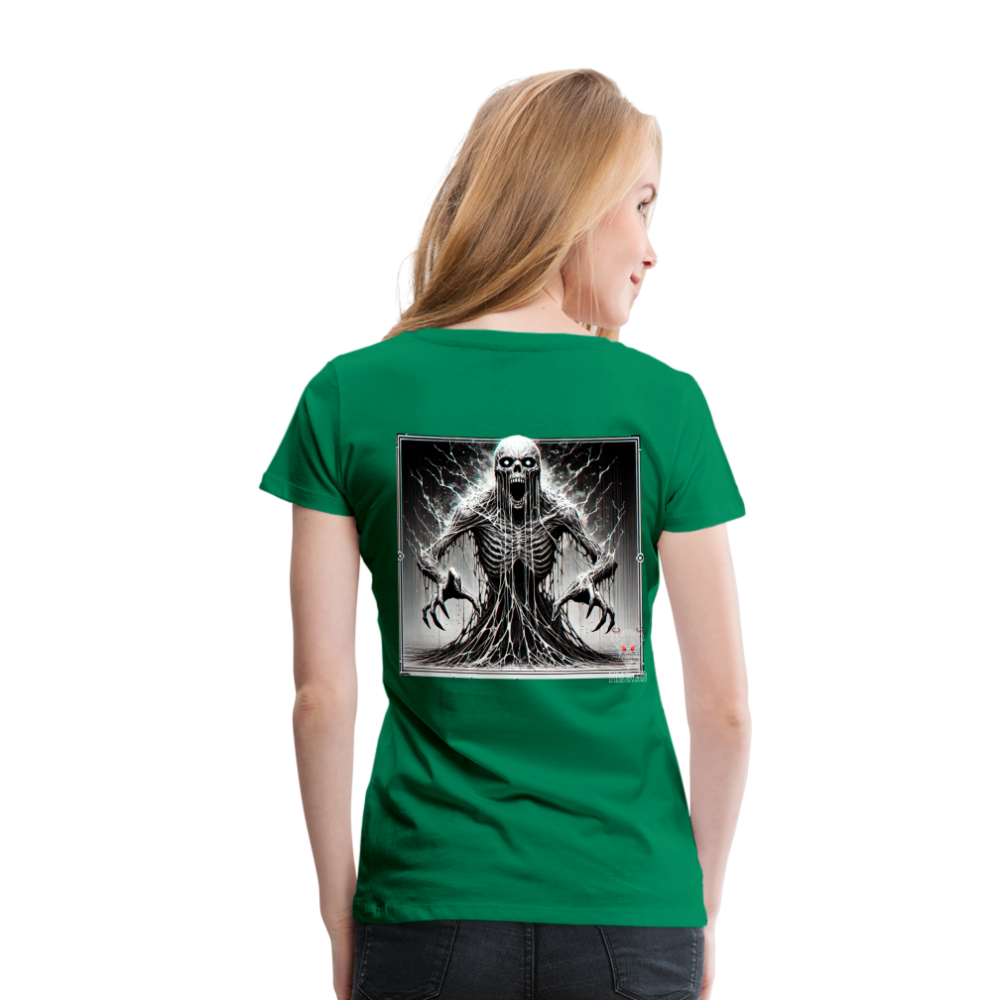 Woman T-Shirt Ethereal Death Wraith - Kelly Green