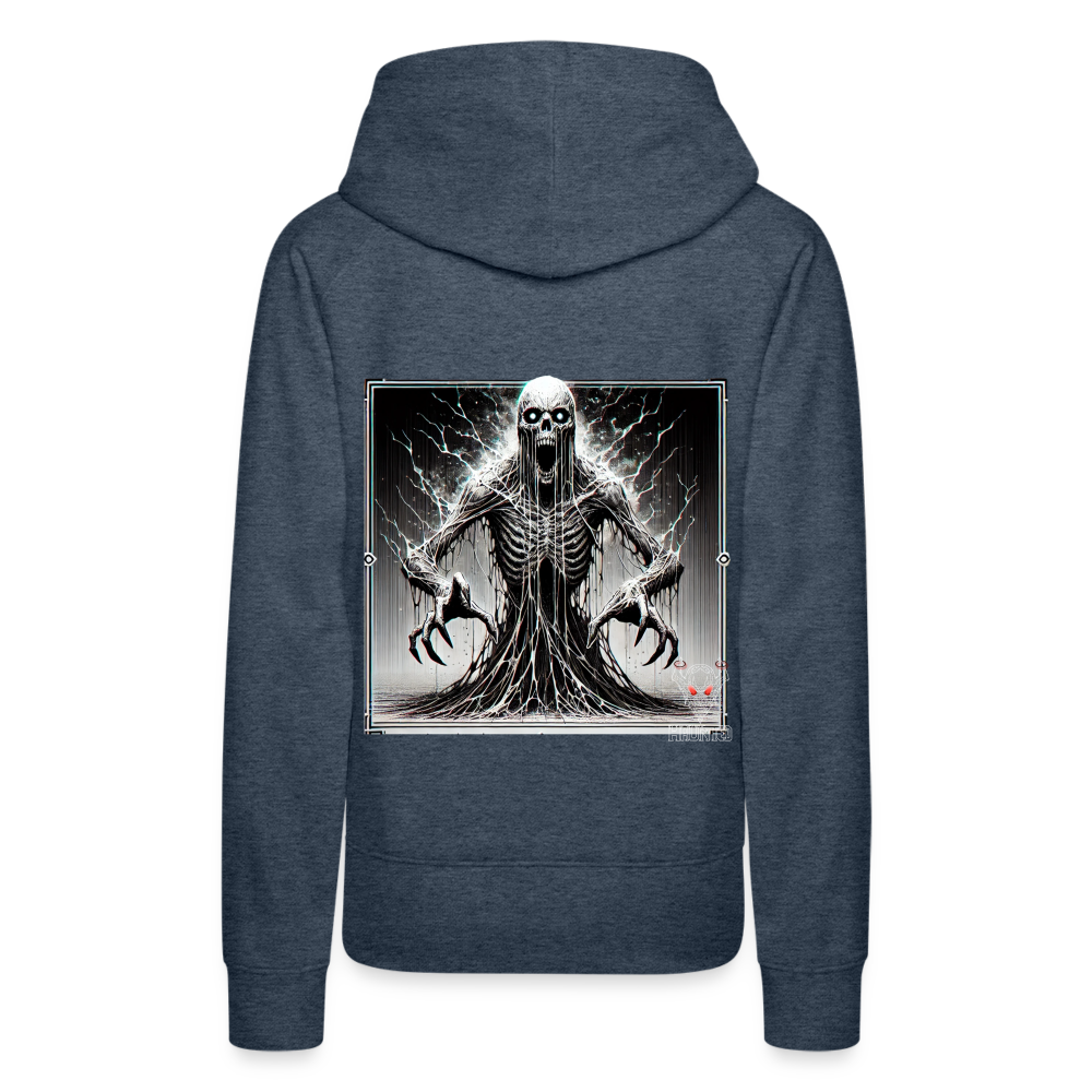 Woman Hoodie Ethereal Death Wraith - Jeansblau