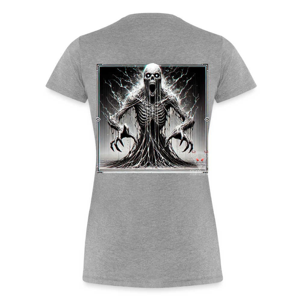 Woman T-Shirt Ethereal Death Wraith - Grau meliert